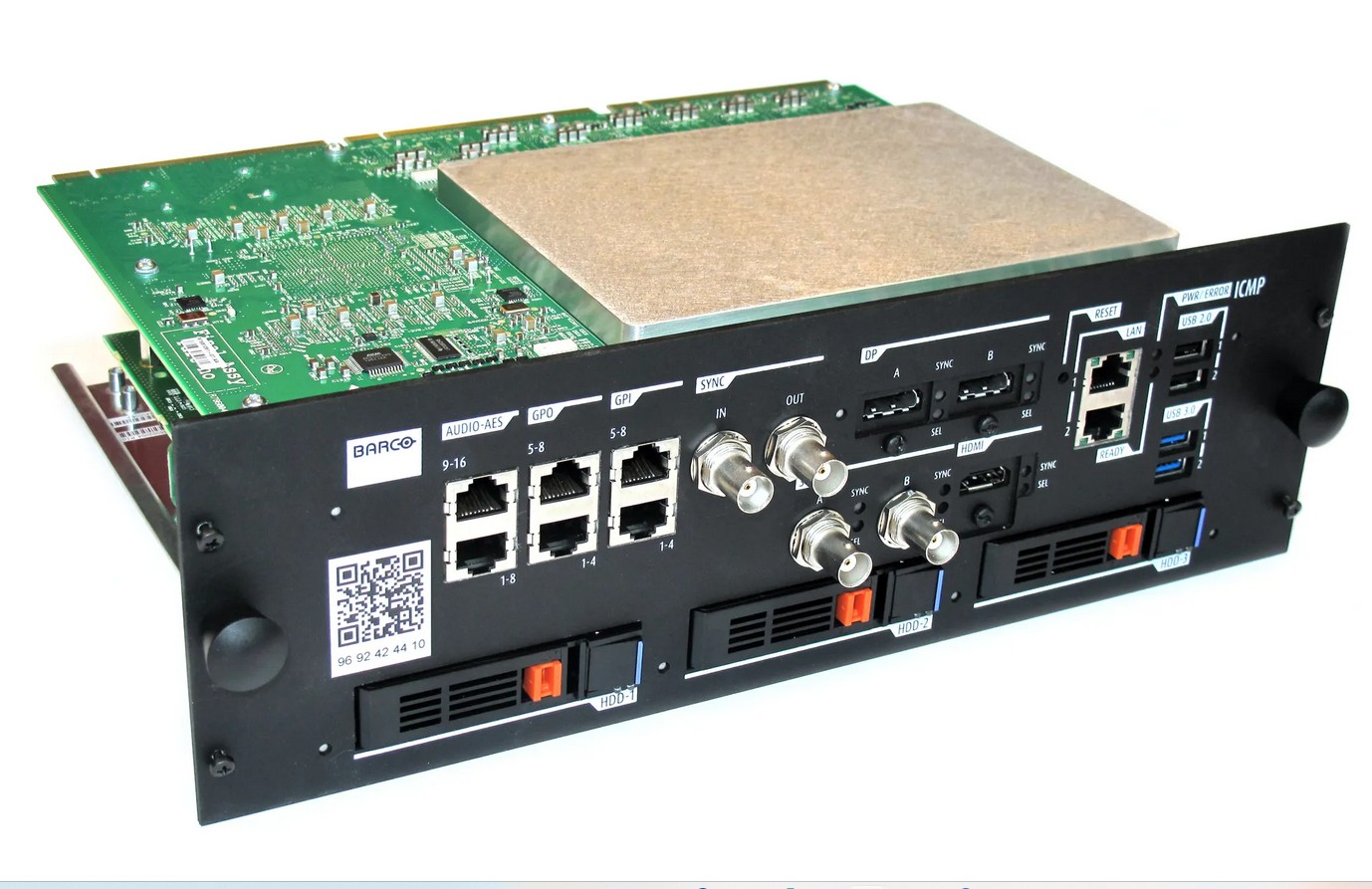 Barco Alchemy cinema projector - integrated media server technology